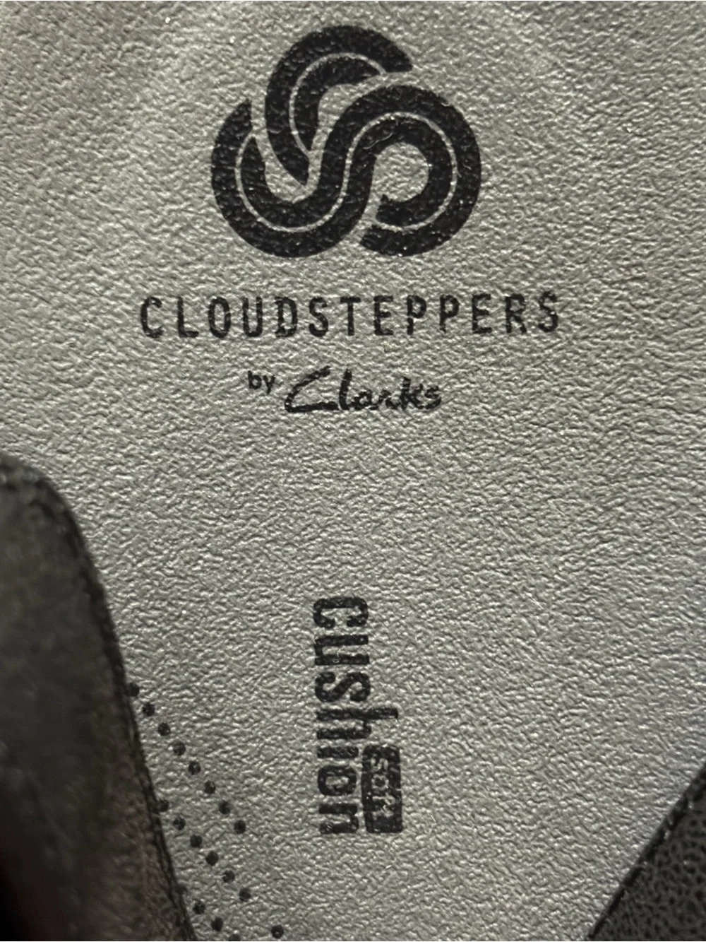 Women’s black strappy soft cushion cloud steppers sandals by Clarks